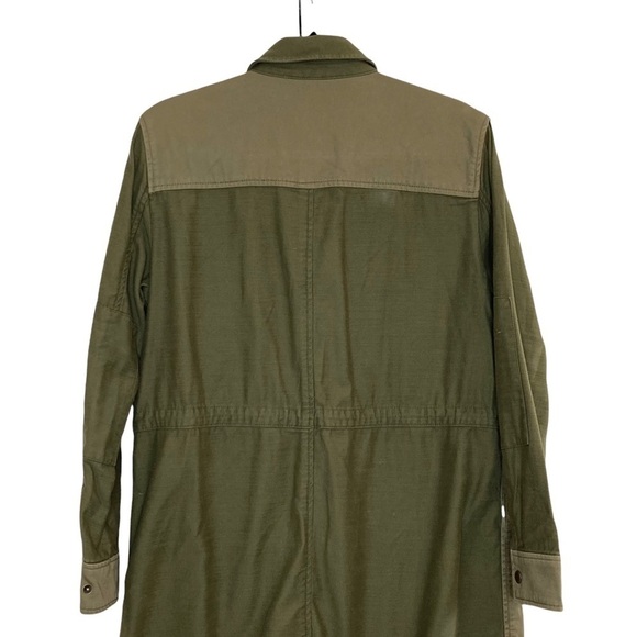 Gap Olive Green 3/4 Length Utility/Military Jacket - Picture 5 of 14